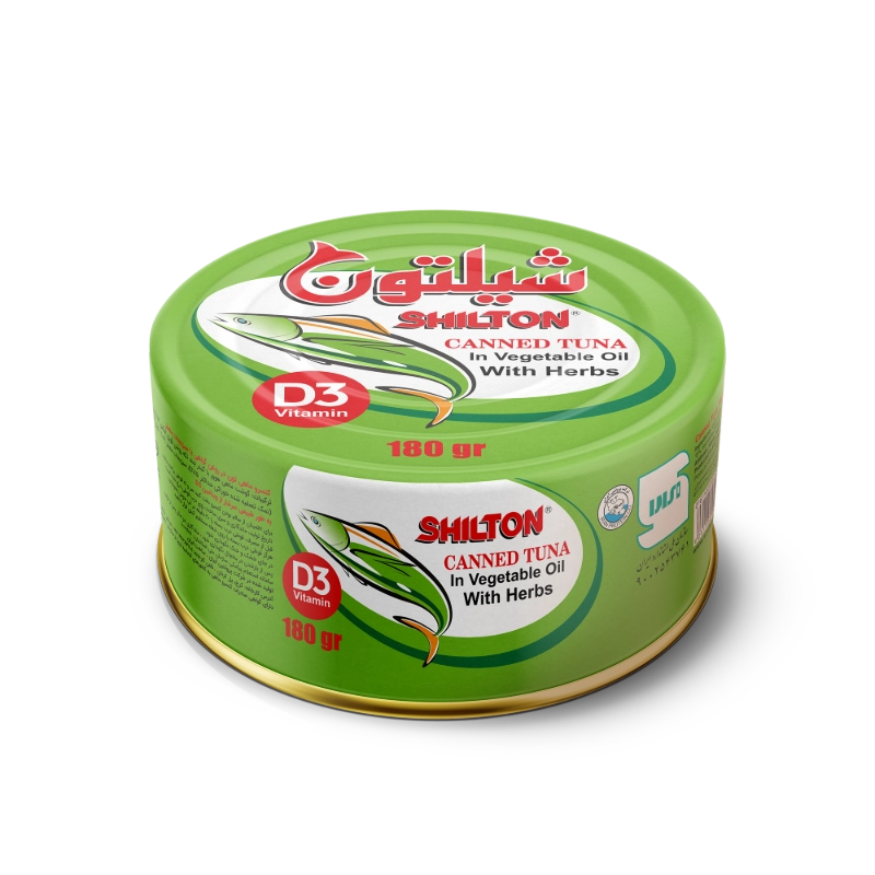 کنسرو ماهی تن سبزیجات در روغن
