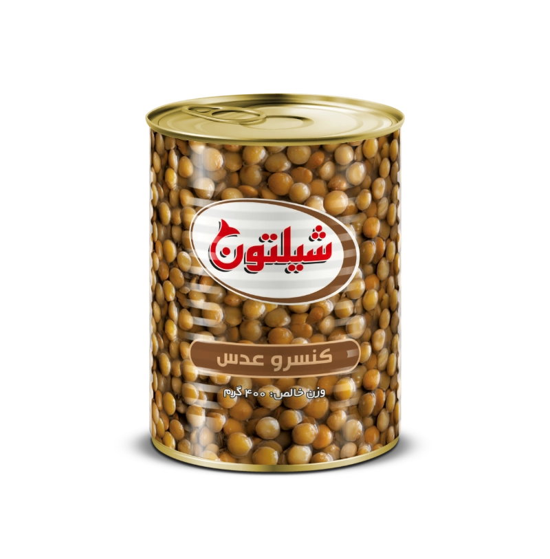 کنسرو عدس ۴۰۰ گرم