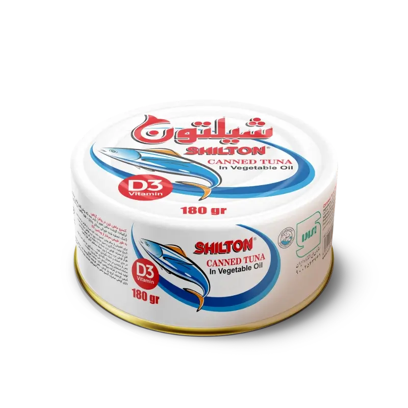 کنسرو  ماهی تن در روغن گیاهی ۱۸۰ گرمی